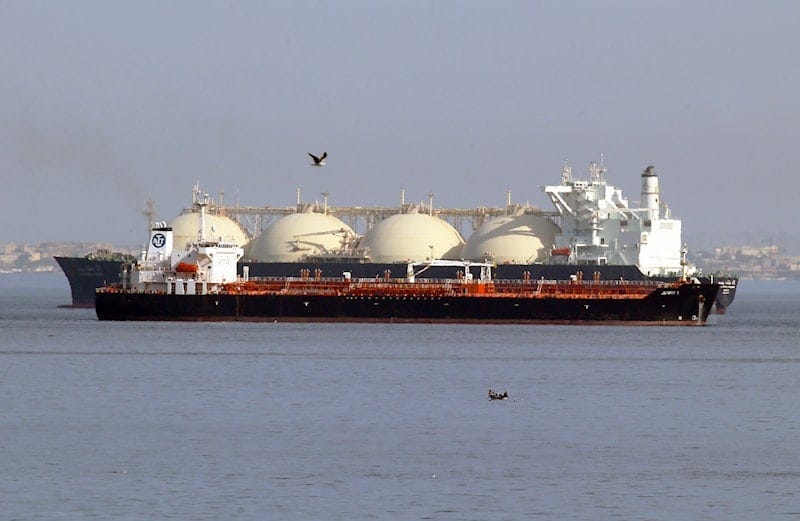 Algerian energy company Hyproc Shipping's liquefied natural gas (LNG) carrier Lalla Fatma N'Soumer, arrives at Algiers port, Tuesday, Oct.26, 2022 (AP) Algerian energy company Hyproc Shipping's liquefied natural gas (LNG) carrier Lalla Fatma N'Soumer, arrives at Algiers port, Tuesday, Oct.26, 2022 (AP)
