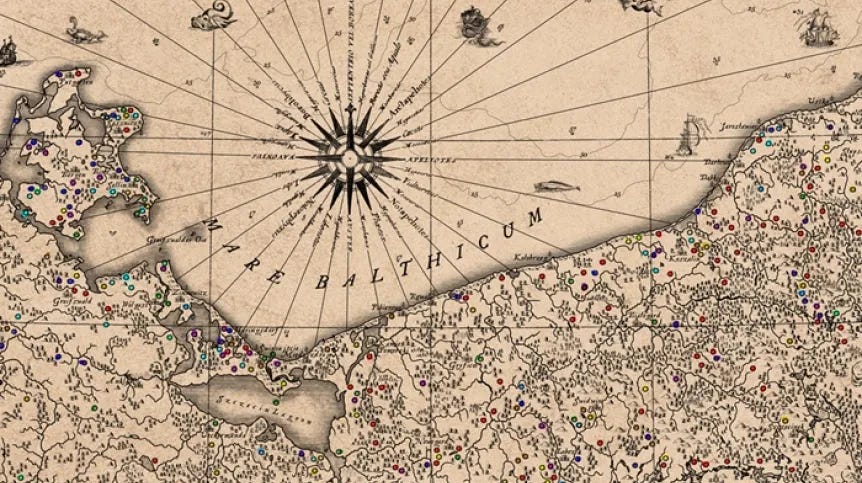 A map fragment; source: Journal of Maps A map fragment; source: Journal of Maps