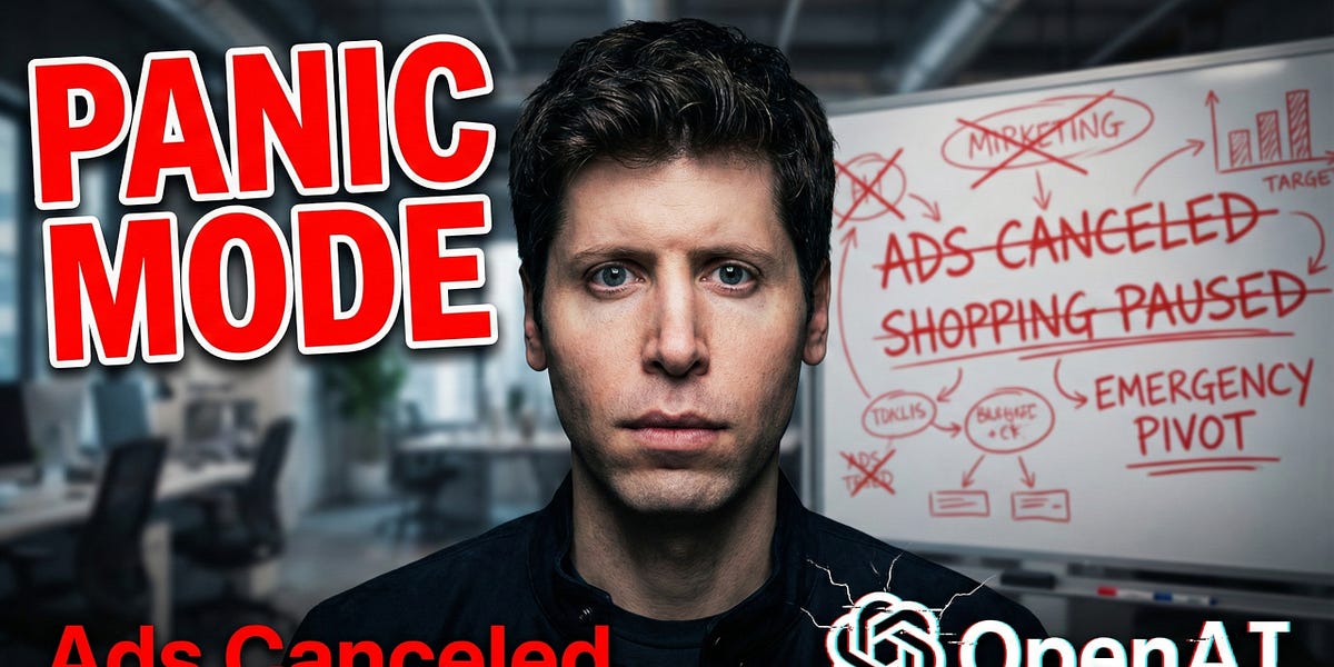 CODE RED at OpenAI - David Shapiro’s Substack