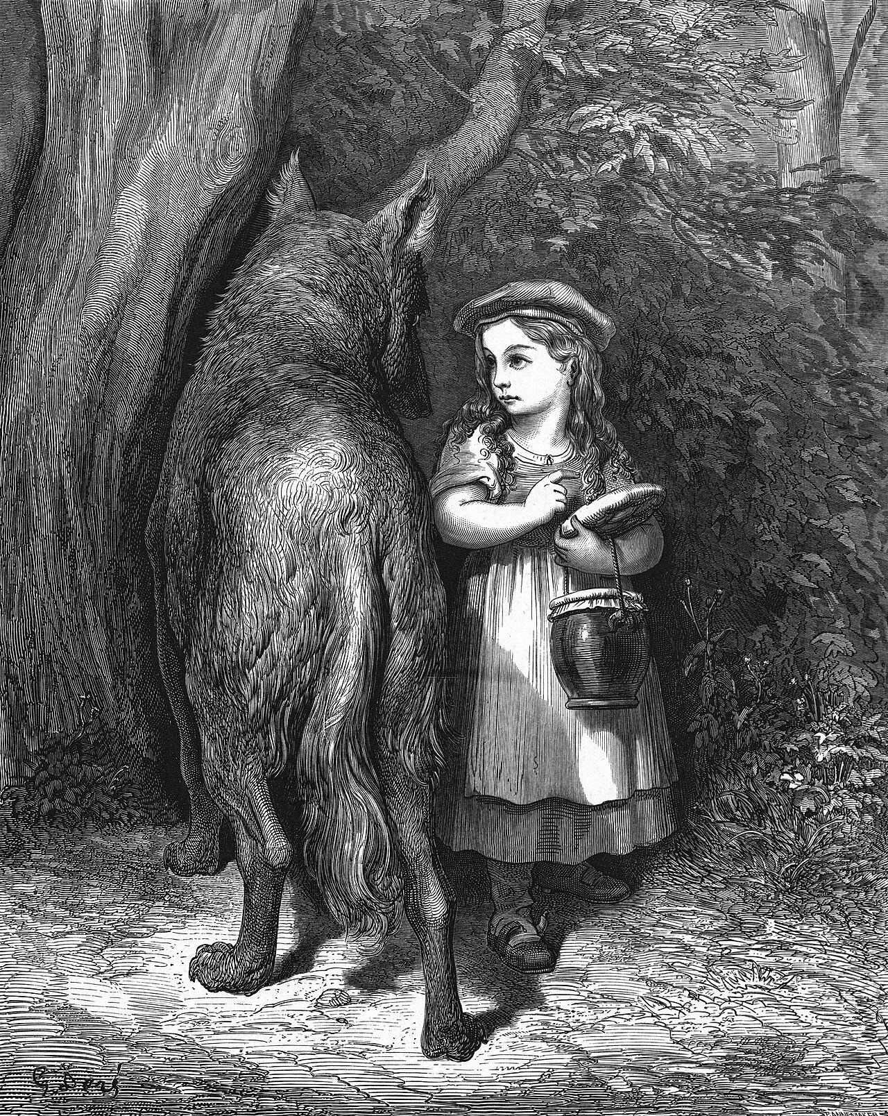 Fairy tale illustration by Dore