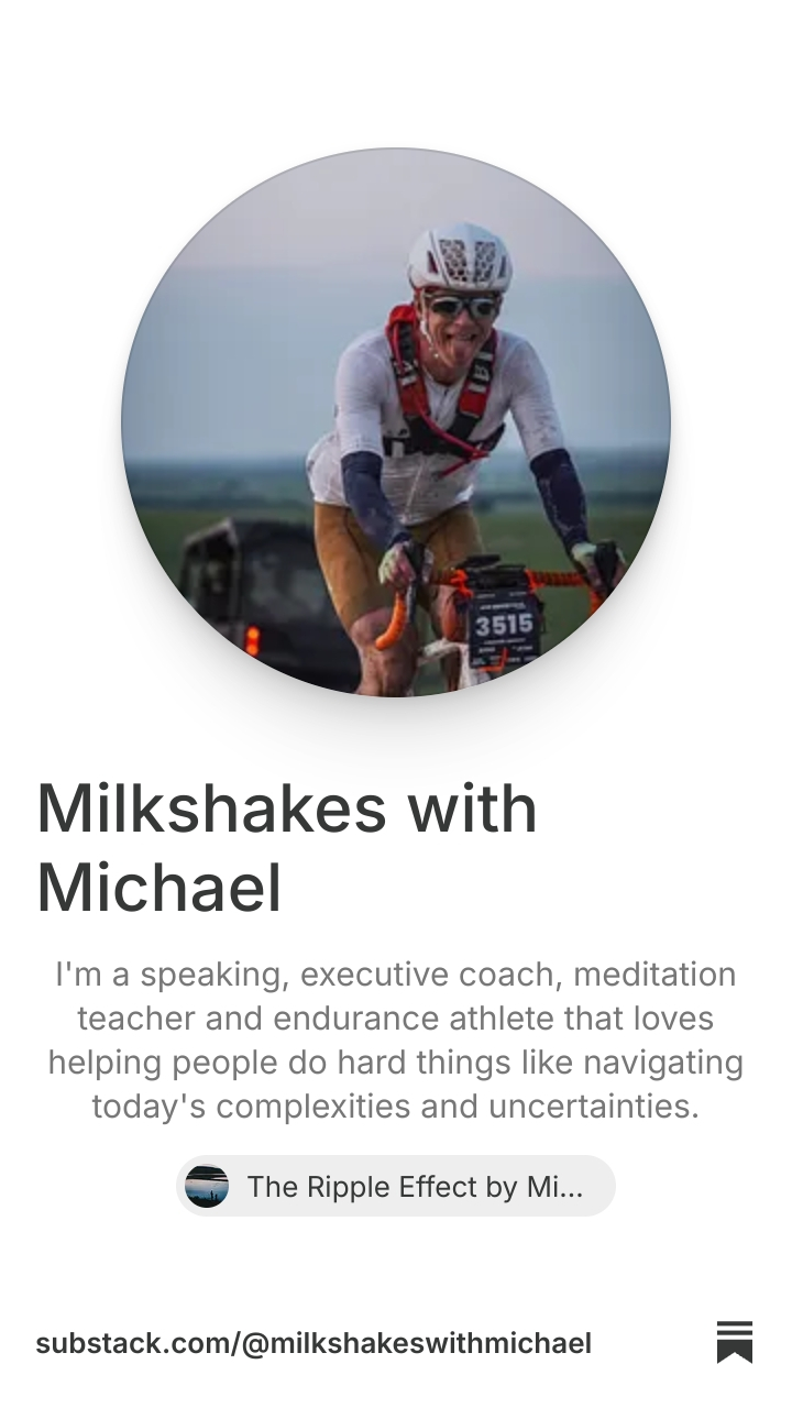 Milkshakes with Michael | Substack