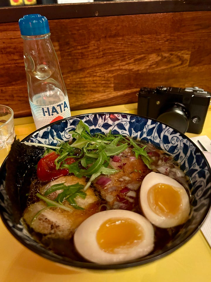 kodawari ramen (yokochō) ramen bar and shio ramen at paris