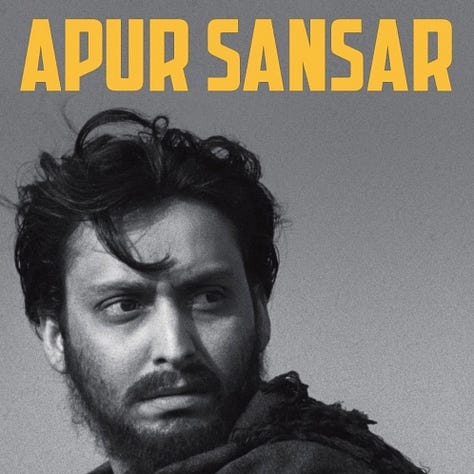 Criterion Collection posters for Satyajit Ray's Apu Trilogy