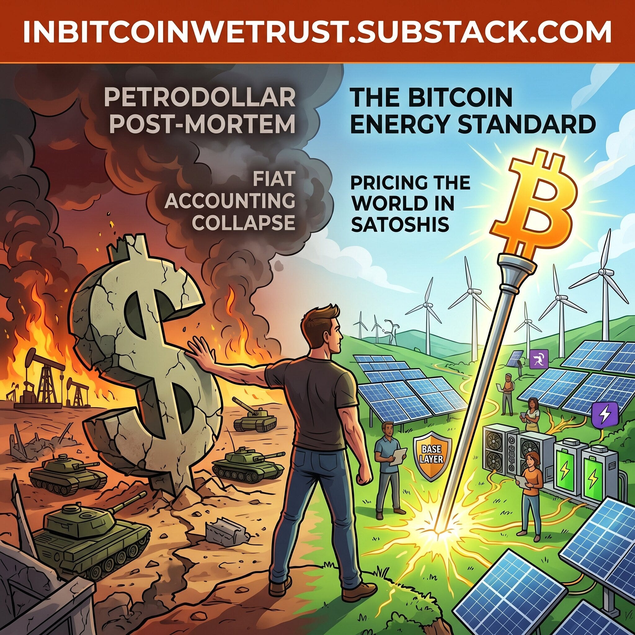 inbitcoinwetrust.substack.com - Sylvain Saurel - The Petrodollar Post-Mortem: Why the Bitcoin Standard is the Only Way to Price Energy After the Iran War.