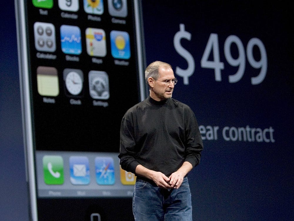 steve jobs iphone 2007 macworld