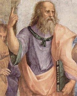 Leonardo da Vinci as Plato Leonardo da Vinci as Plato