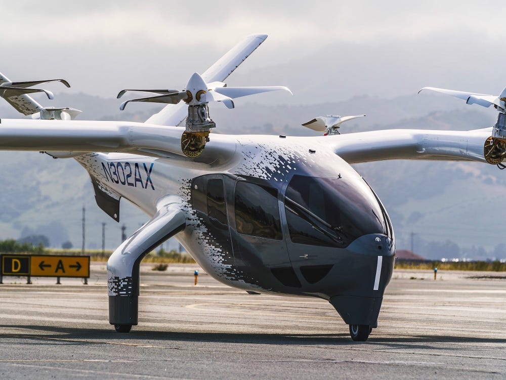 See United's New Archer Electric Air Taxi Midnight; EVTOL