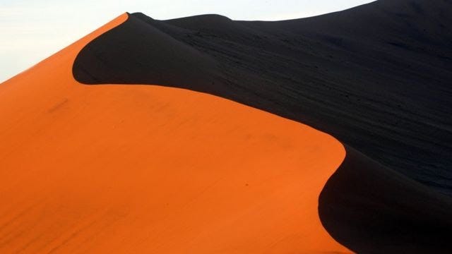 Sossusvlei in the Namib-Naukluft National Park Sossusvlei in the Namib-Naukluft National Park