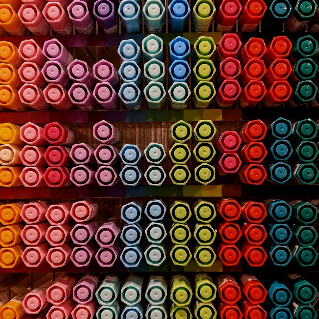 assorted-color marker pens assorted-color marker pens
