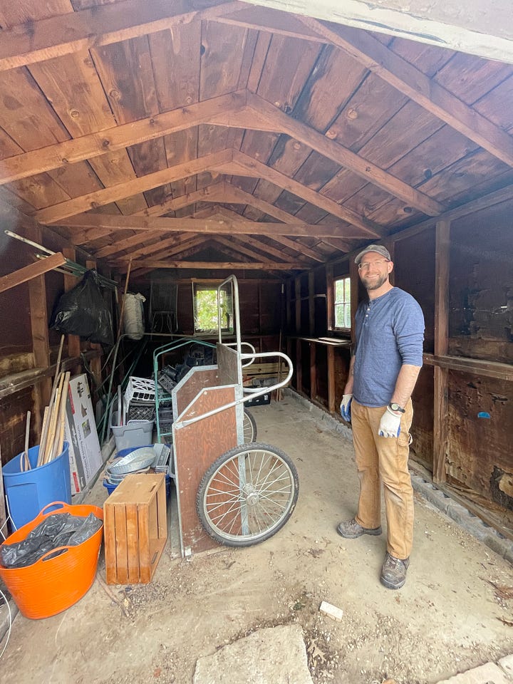 Before & After: Havenwood Potting Shed