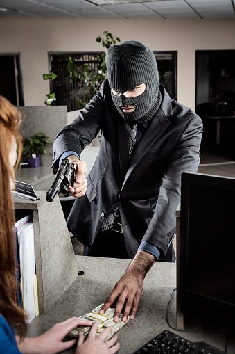 Bank Robber Stock Photo - Download Image Now - iStock