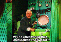 The Man Behind The Curtain GIFs - Get the best GIF on GIPHY