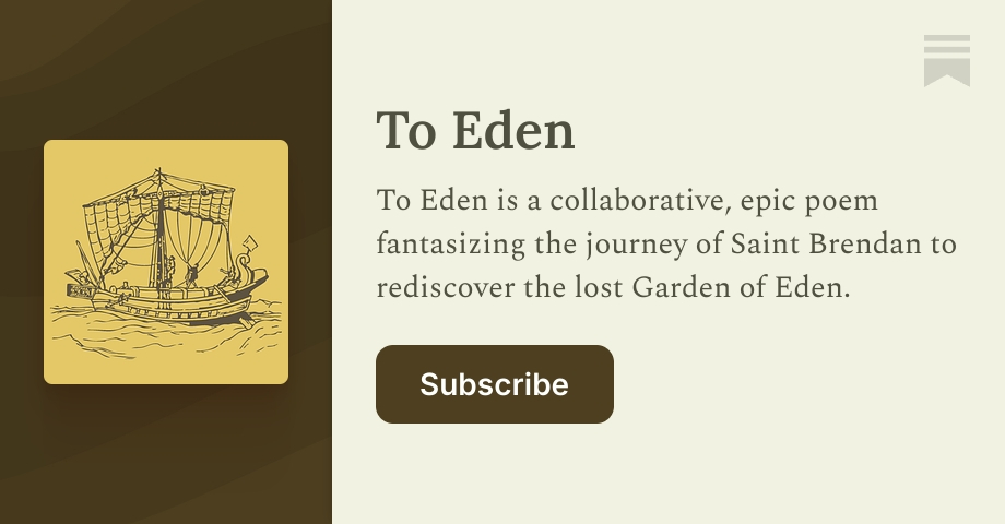 To Eden | Stephanie Petters | Substack