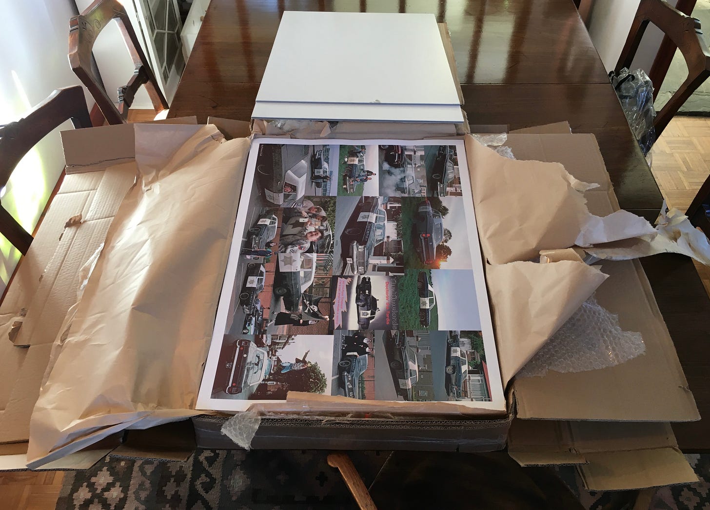 Ford Timelord returns to work on The Project to Uncover Ancient Hill Figures – 111 Lithographic Prints by Flinton Chalk