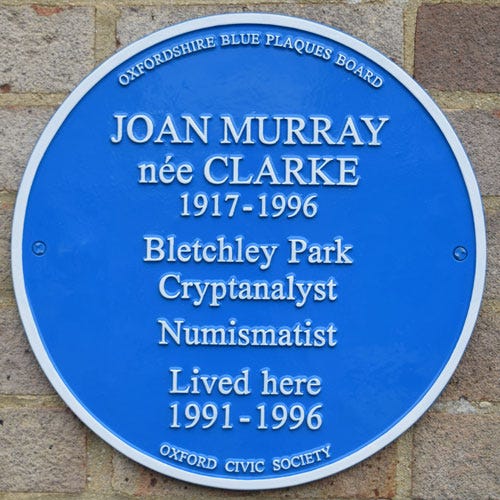 Joan Clarke Murray and Headington