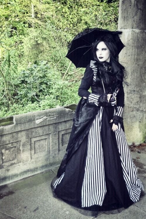 Untitled | Romantic goth, Dark gothic fashion, Victorian goth
