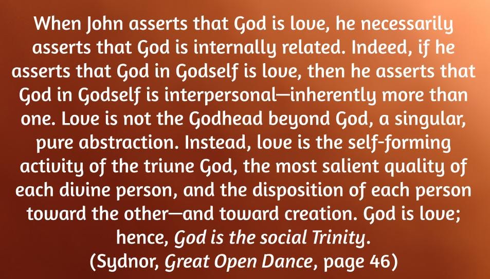 #socialtrinity #trinity #agape #progressivechristianity #socialjustice #theology