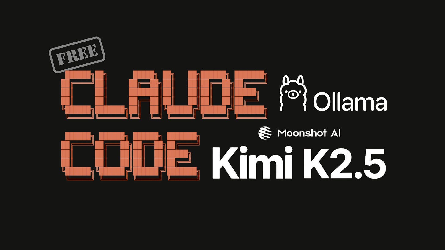 How to Use Kimi k2.5 with Claude Code and Ollama (Free Setup) | Towards AI