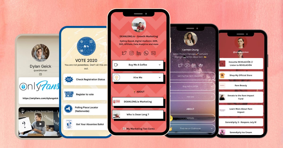 Linktree vs Flow Page - See Who Comes Out on Top in #linkinbio | DEANLONG.io