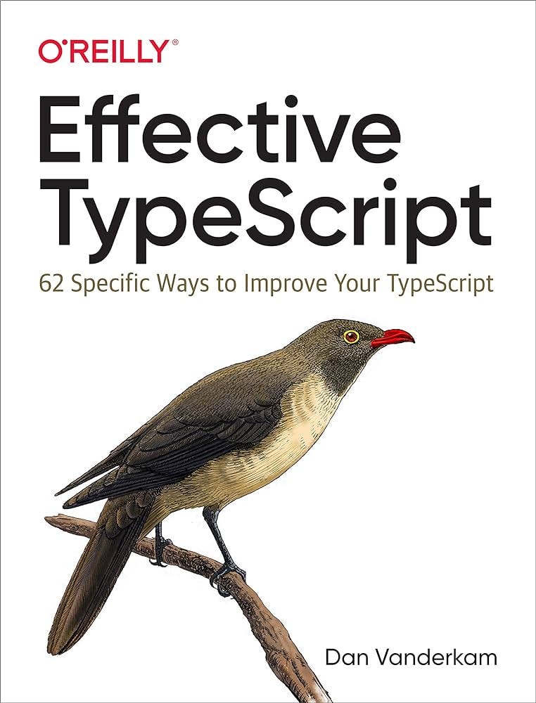 O'Reilly book cover for Effective TypeScript O'Reilly book cover for Effective TypeScript