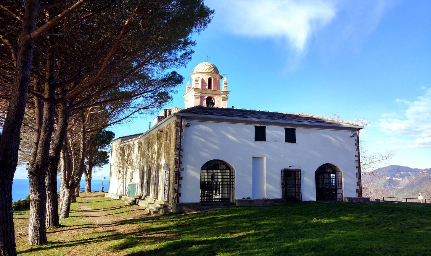 The Madonna di Montenero sanctuary.
