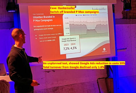 Performance marketing and digital strategy slides