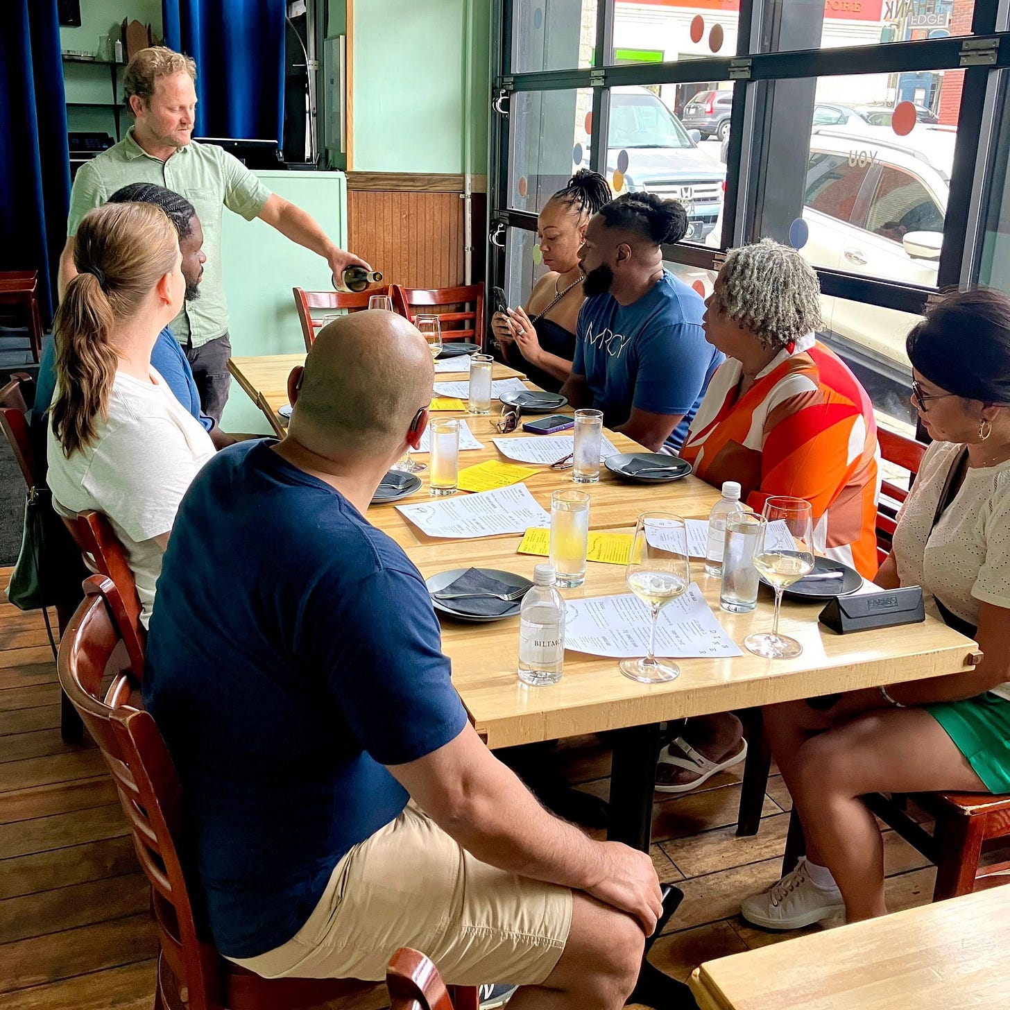 May be an image of 6 people, people studying and table