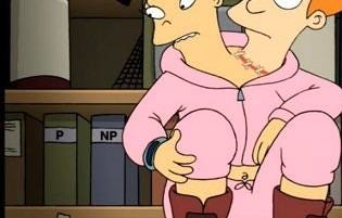 r/compsci - In the Futurama episode "Put your head on my shoulders", the problem of P versus NP is clearly defined in two books in a small closet.