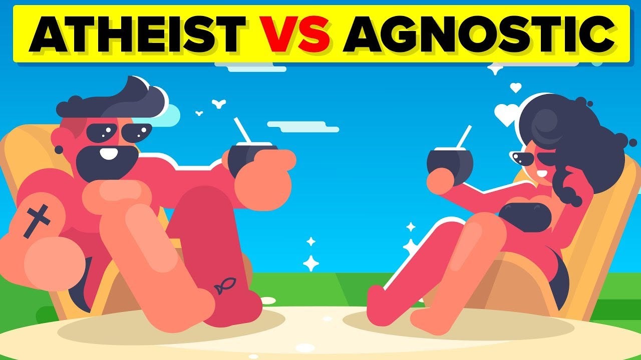 Atheist VS Agnostic - How Do They Compare & What's The Difference? - YouTube