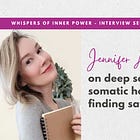 on deep sensitivity, somatic healing, and finding safety within