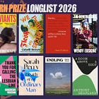 Which books made the Gordon Burn Prize 2026 longlist?