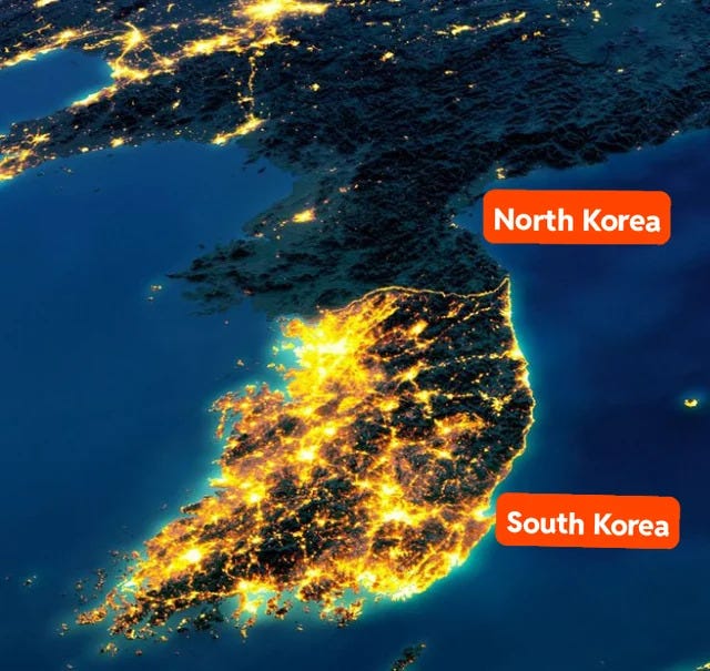 A map of the south korea and south korea

AI-generated content may be incorrect.