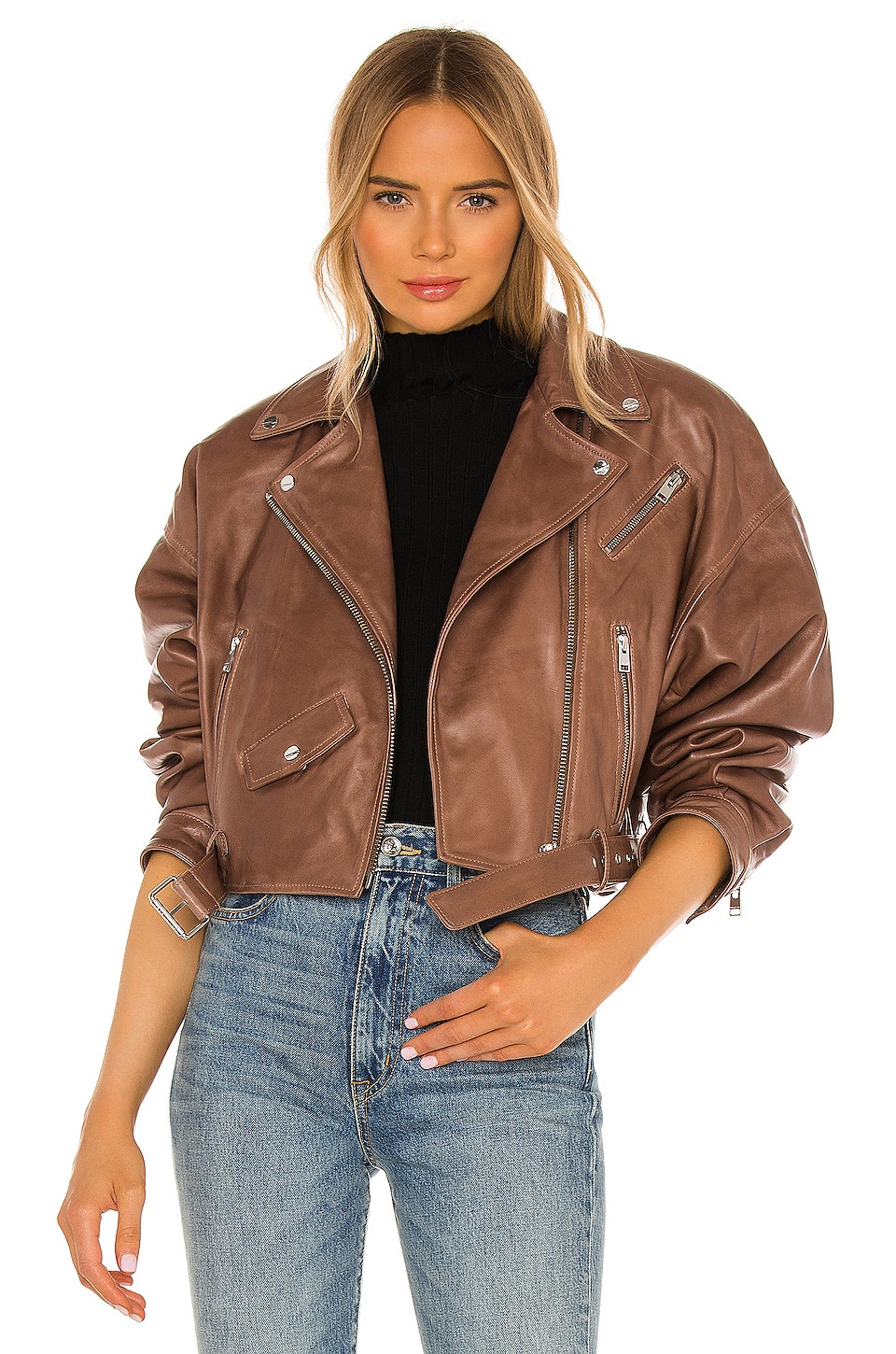 LAMARQUE Dylan Jacket in Tan