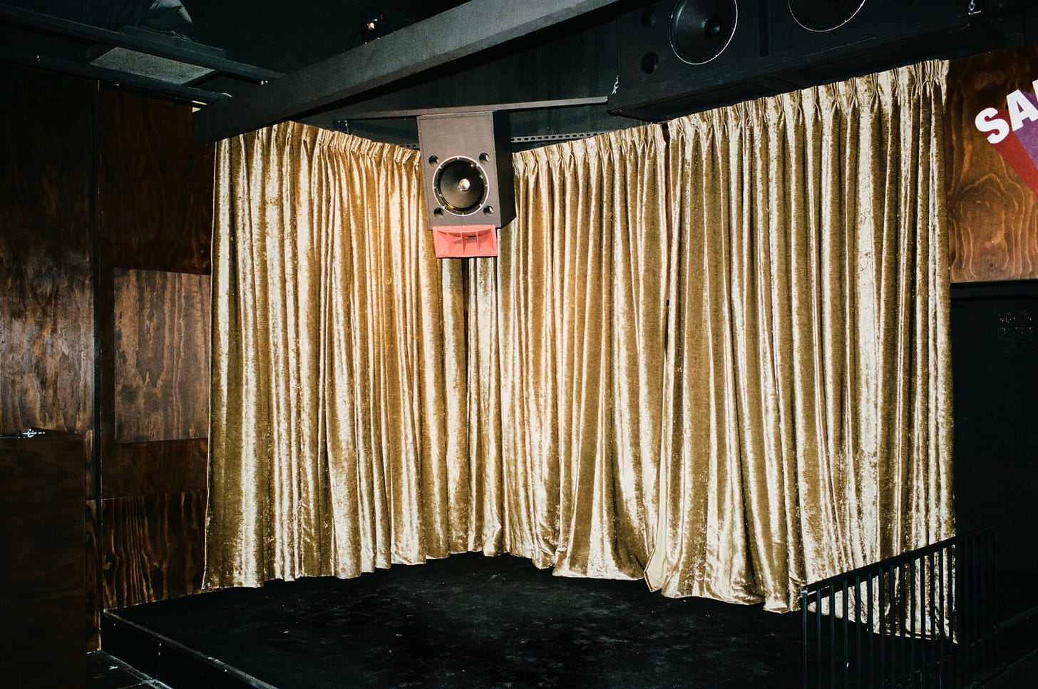 The stage