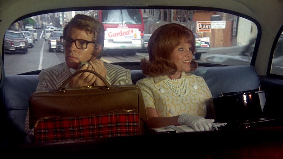 WHAT'S UP, DOC?, 1972 Barbra Streisand, Peter Bogdanovich, Madeline Kahn,  Ryan O'Neal