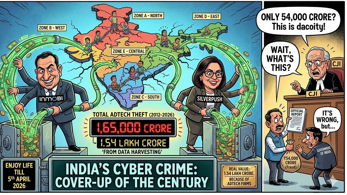 Is the ₹54,000 Crore Digital Fraud Figure a Cover-Up? The ₹1.54 Lakh Crore Ad-tech Scandal Every Indian Needs to Know!