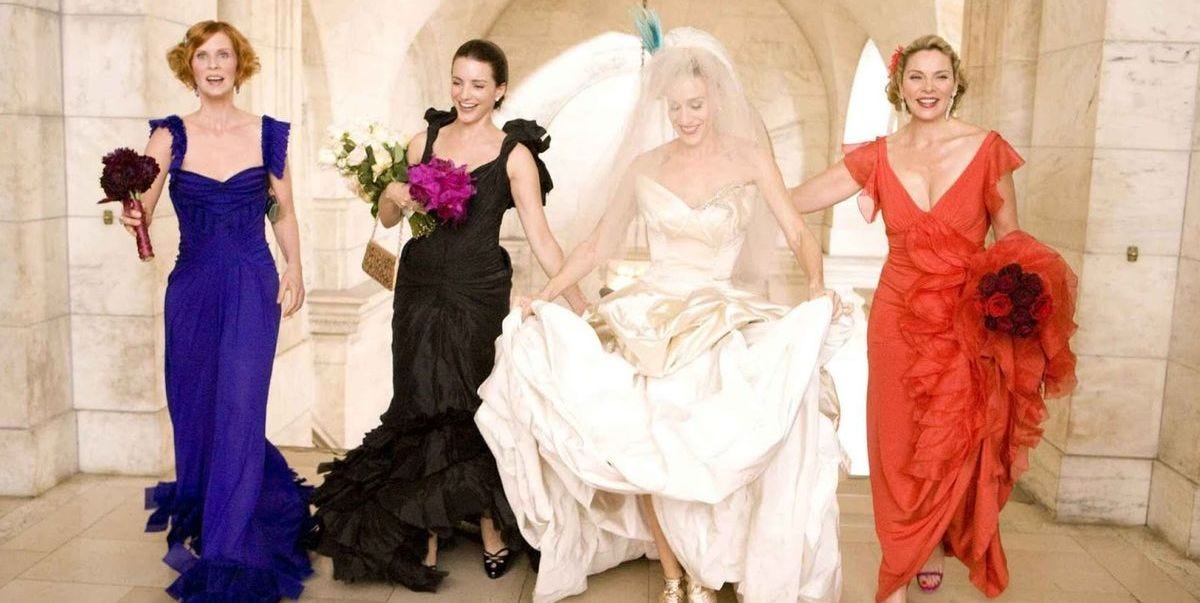 wedding dress design for parents Bride, Parents in Wedding Attire