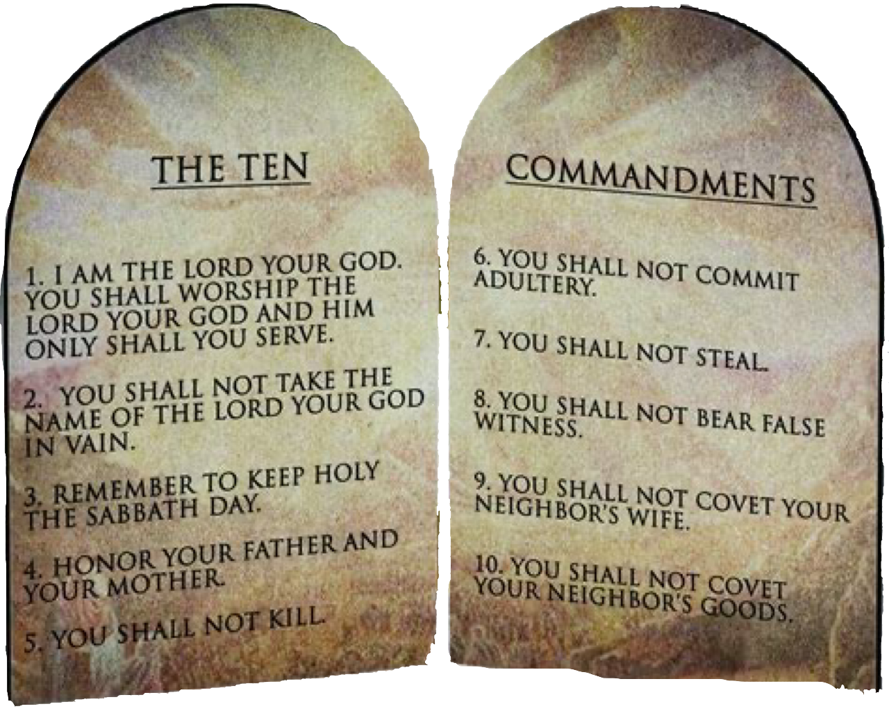 The Ten Commandments from the Original Supreme Court Justice