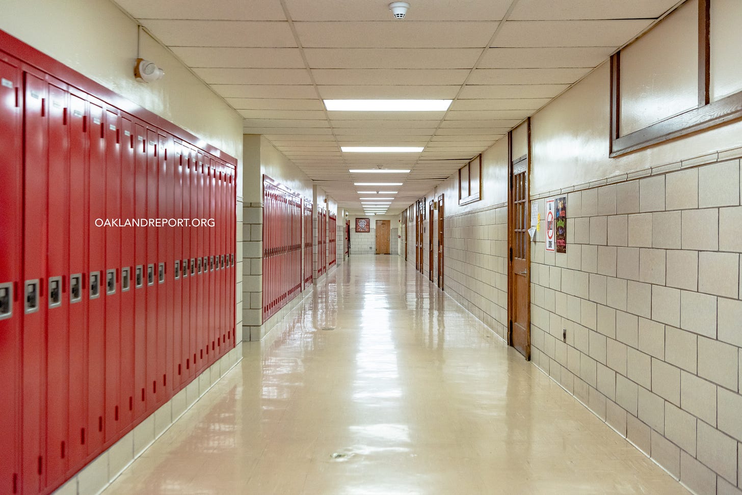 Oakland’s district-run schools lost more than a third of their students to three forces — a shrinking school-age population, a net shift of children out of local public schools, and a shift within public enrollment toward charters. (Image source: Oakland Report / Adobe Stock) Oakland’s district-run schools lost more than a third of their students to three forces — a shrinking school-age population, a net shift of children out of local public schools, and a shift within public enrollment toward charters. (Image source: Oakland Report / Adobe Stock)