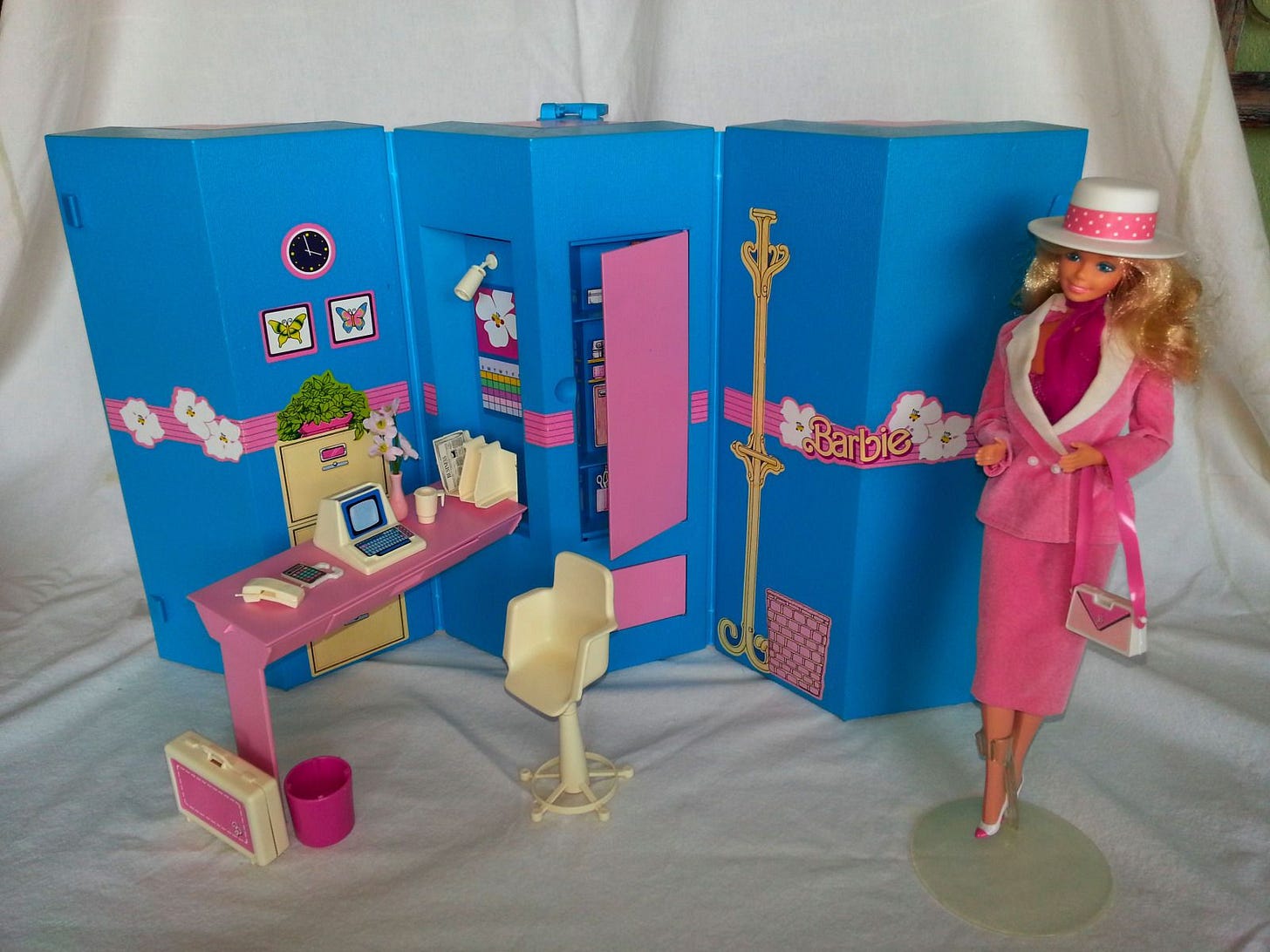 Barbie Home and Office Set (1984)