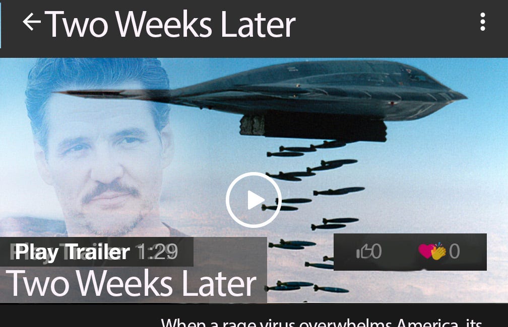 This Review of “Two Weeks Later” Might Be Satirical but Maybe Not