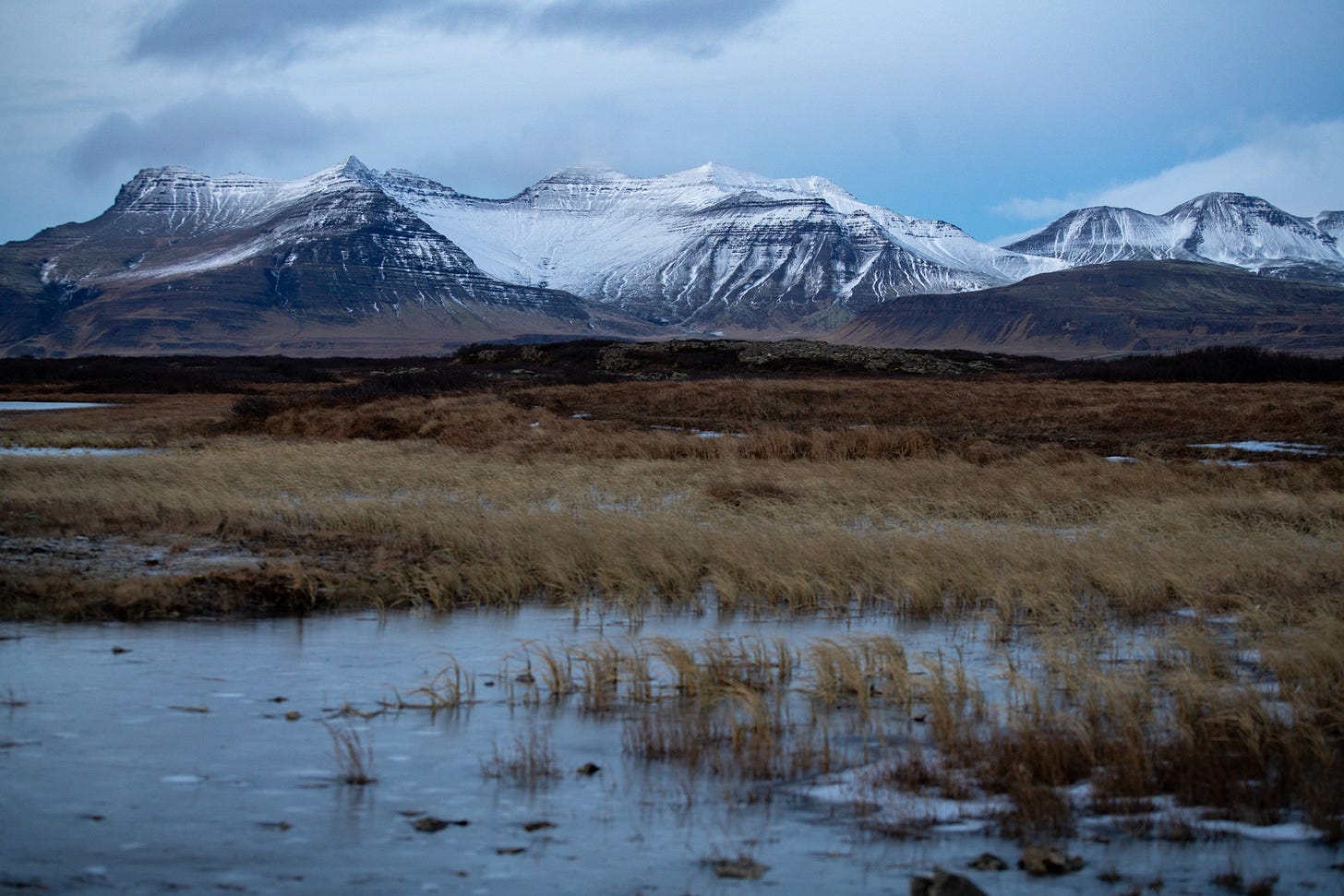 Iceland travel writing journal writer winter van travel journey LDV Convoy female traveller moss Thingvellir wind fear overcoming hot spring off road adventure