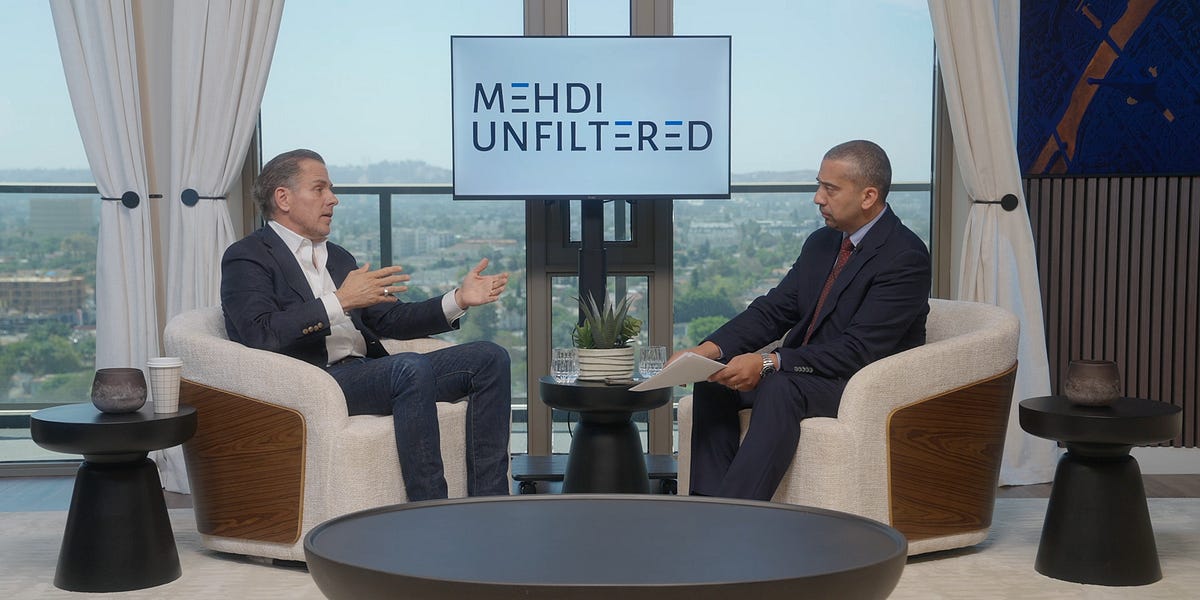 Mehdi Hasan interviews Hunter Biden on Gaza, addiction, and campaign