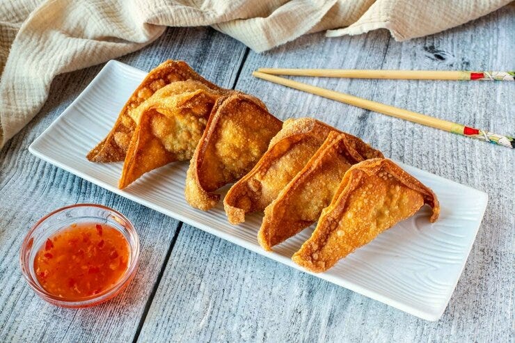 Wan tun fritos