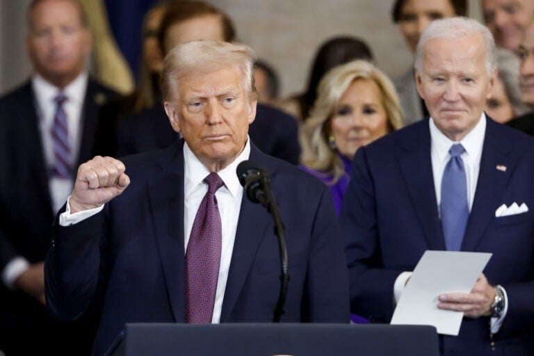 Trump inauguration 2025: Live updates from swearing-in, ceremony - WHYY