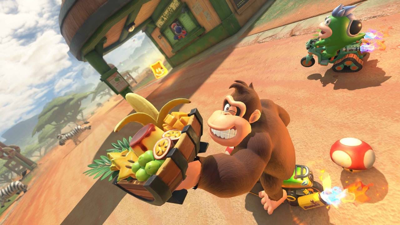 Mario Kart World Donkey Kong