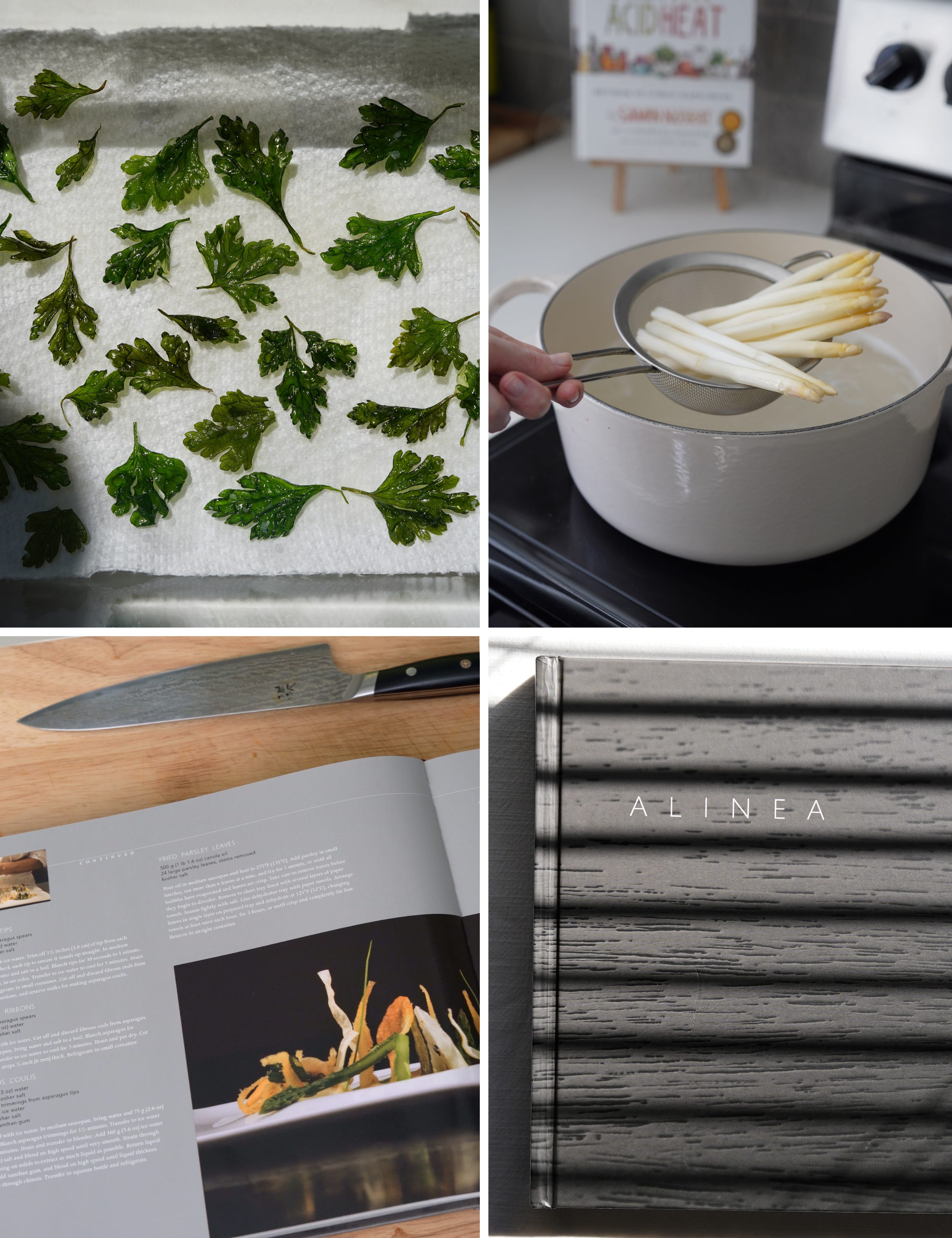 A recipe inspired by Chef Grant Achatz