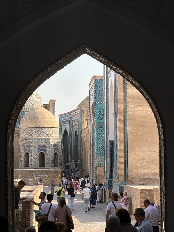 The necropolis of Shah-i-Zinda