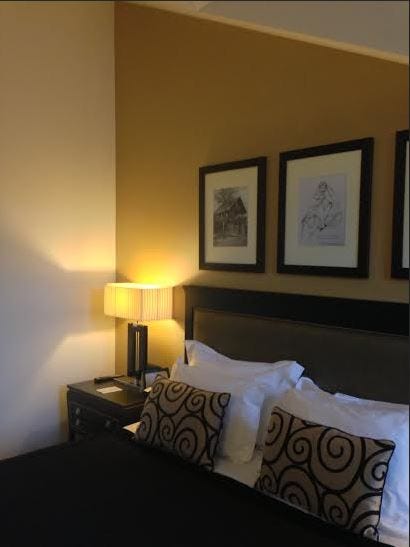 sana silver coast hotel bed