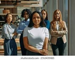 woman standing ground confident professional setting, AI generated woman standing ground confident professional setting, AI generated